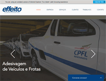 Tablet Screenshot of effeito.com